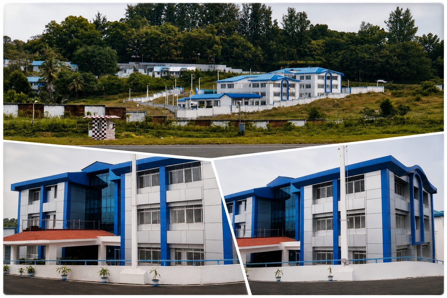 Construction of Air Force Station Headquarter in Sri Vijaya Puram